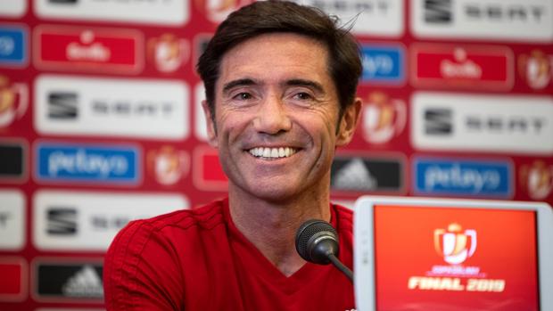 Marcelino: «Puede faltarnos experiencia, pero nos sobra corazón»