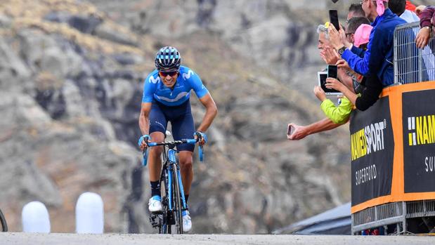 Landa y Carapaz, la pinza del Movistar para hacer daño en el Giro