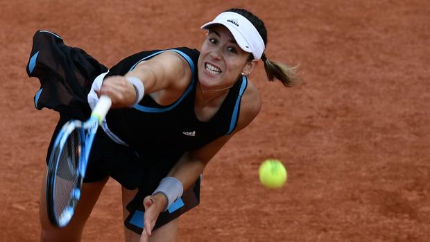 Muguruza arrolla a Larsson y se cita con Svitolina