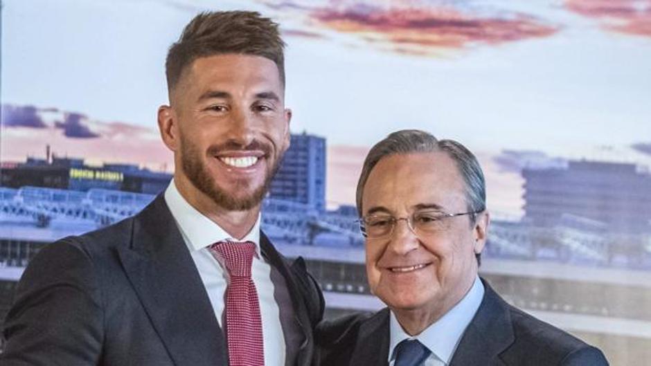 Sergio Ramos confirma a Florentino Pérez que se queda