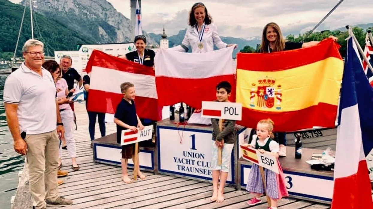 Violeta del Reino, bronce en el Campeonato de Europa de vela adaptada