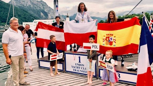 Violeta del Reino, bronce en el Campeonato de Europa de vela adaptada