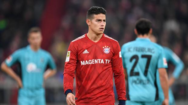 Rummenigge confirma que James no seguirá en el Bayern