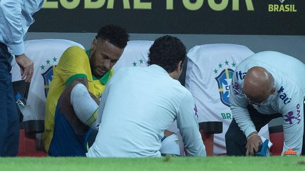 Neymar, lesionado, se pierde la Copa América