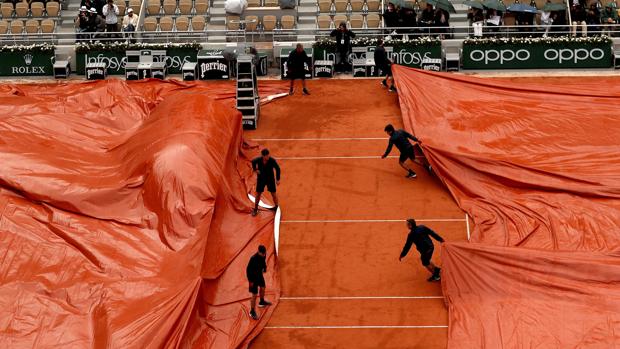 Aplazan hasta mañana el Djokovic-Thiem