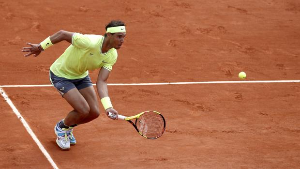 Así levantó Nadal a la Philippe Chatrier en el tercer set