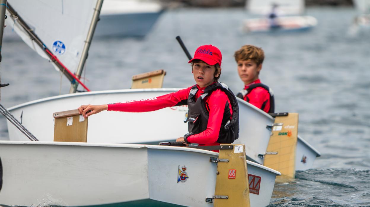 El Real Club Náutico Gran Canaria campeón canario de Optimist