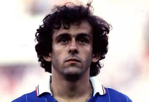 Michel Platini, en el Mundial de España 1982