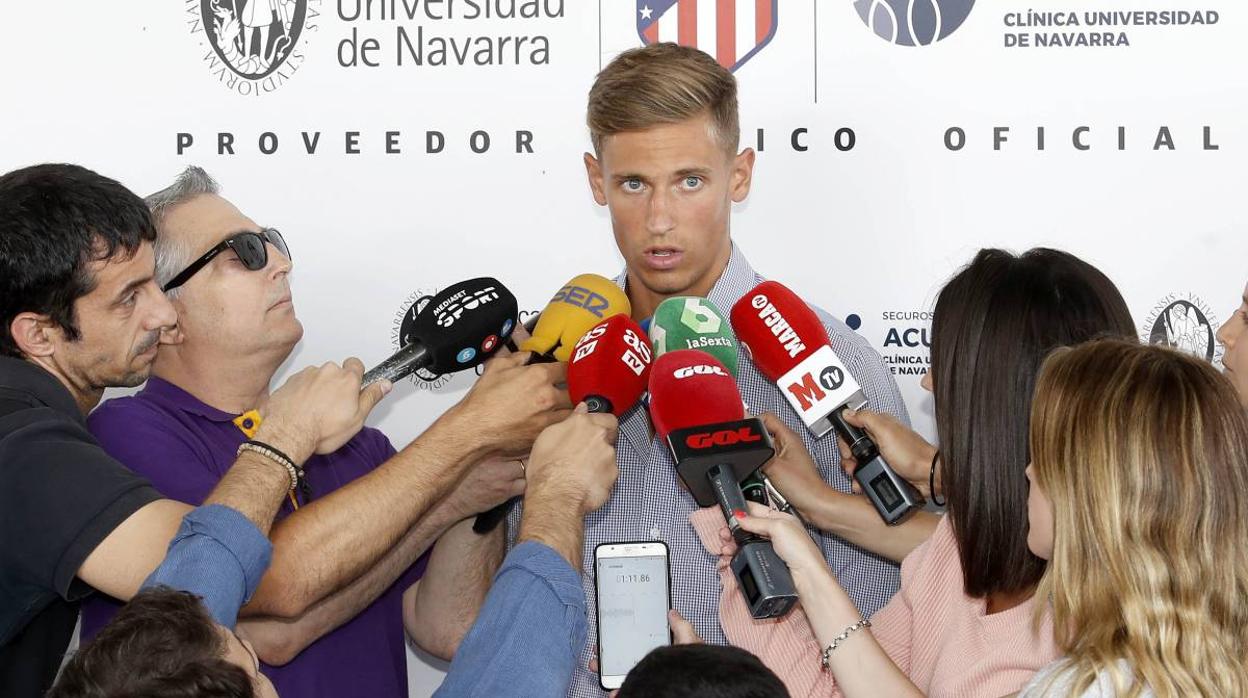 Llorente pasa el reconocimiento médico: «Me voy del Real Madrid con la conciencia tranquila»