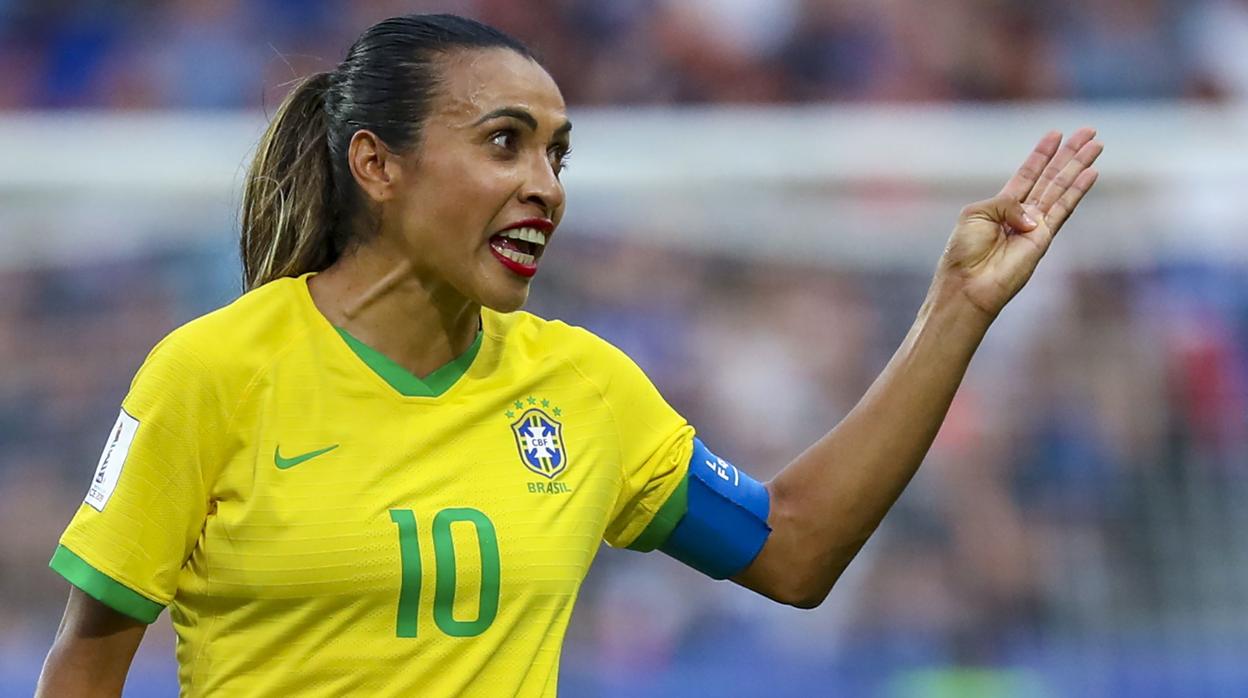 Marta, estrella de Brasil