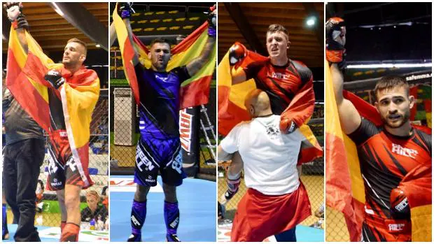 Campeonato de Europa de MMA: España hace historia al conquistar dos platas y dos bronces