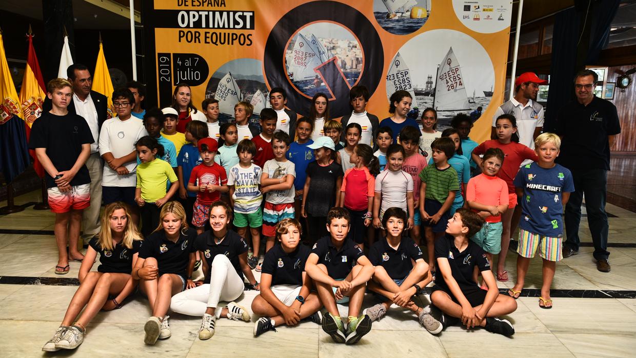 Se presentó el Campeonato de España por equipos de Optimist