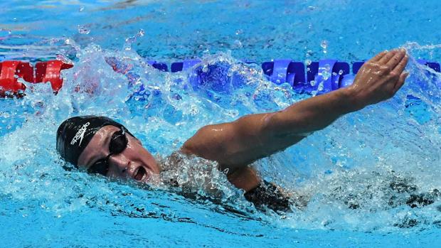 Mireia Belmonte, octava en la final del 1.500