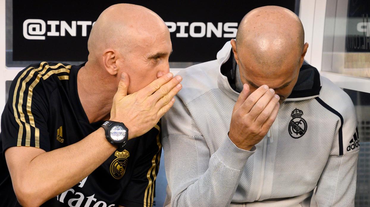 Zidane trata de disculparse: «Es un amistoso»