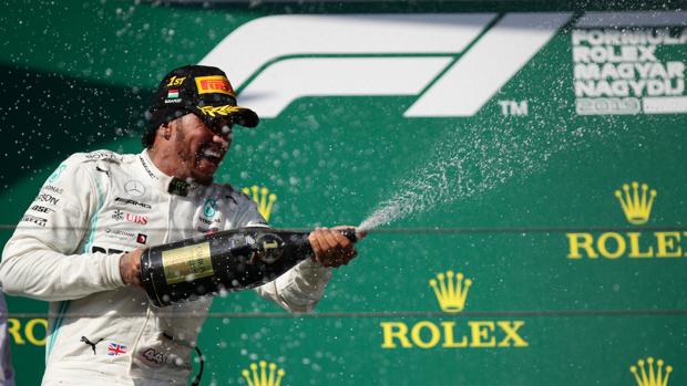 Hamilton: «Estoy cansado, pero el día ha sido grandioso»