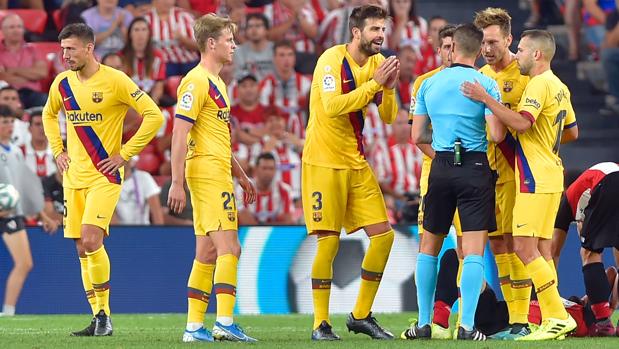 Piqué: «Esta derrota nos irá bien para el futuro»