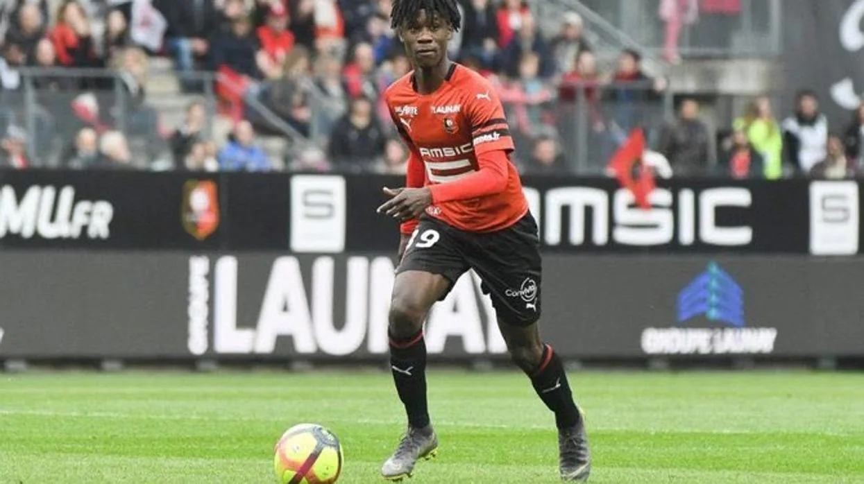 Camavinga, centrocampista del Rennes de 16 años