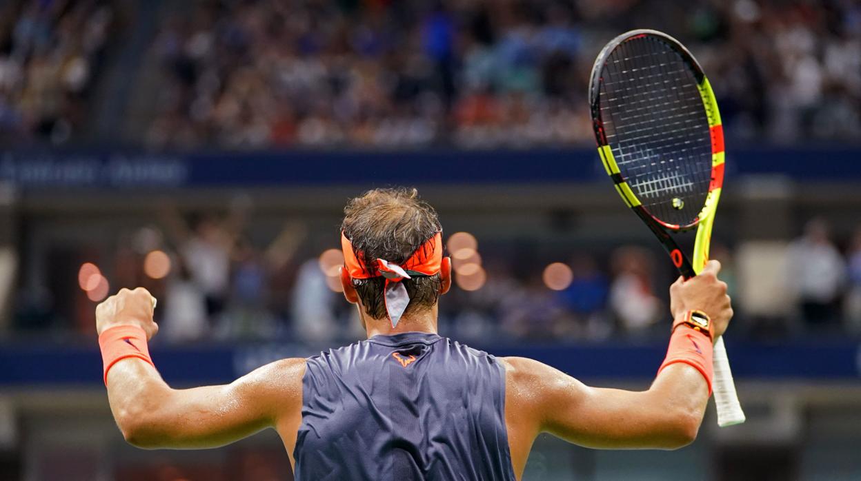 Nadal, durante el último US Open