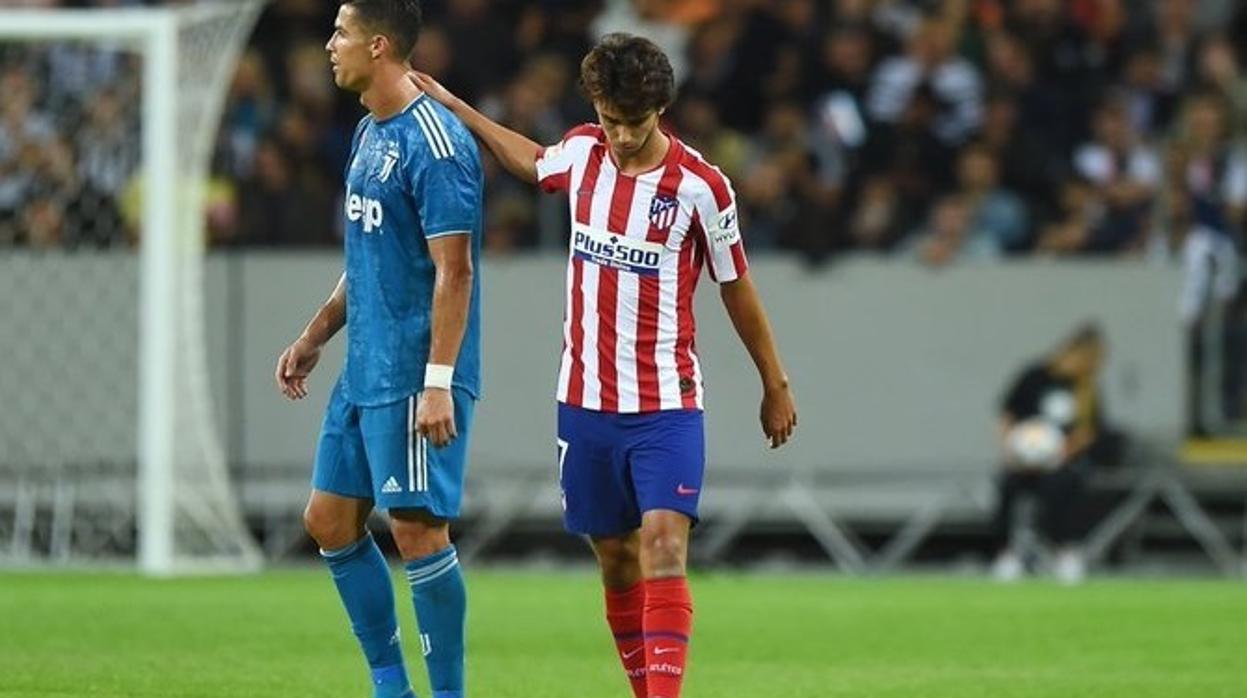 Cristiano Ronaldo y Joao Félix coincidieron ya esta pretemporada