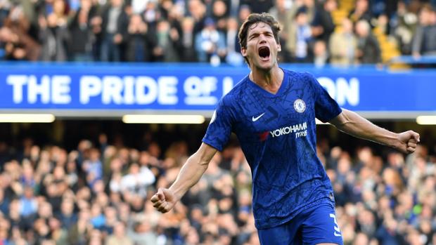 Marcos Alonso se redime dando el triunfo al Chelsea