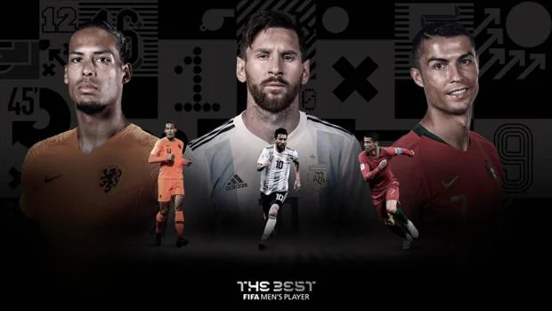 Messi, Cristiano Ronaldo y Van Dijk repiten como candidatos al premio The Best