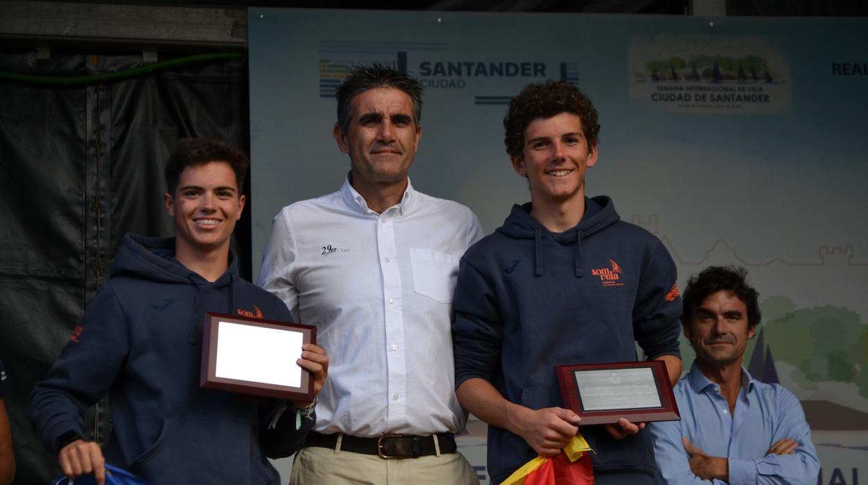 Quicorras y Binetti y Laiseca y Barrio, campeones de la Copa de España 29er