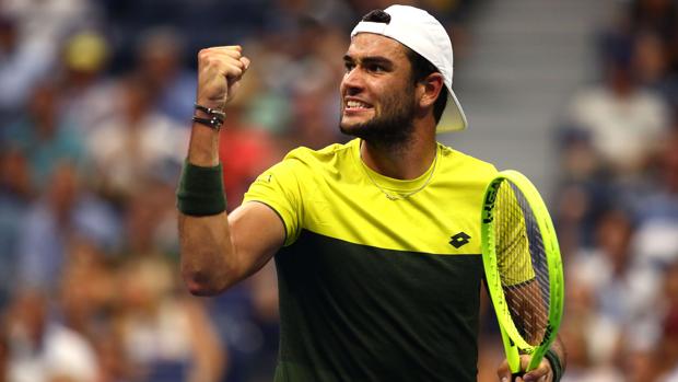 Así es Matteo Berrettini, sensación del US Open y rival de Nadal en semifinales