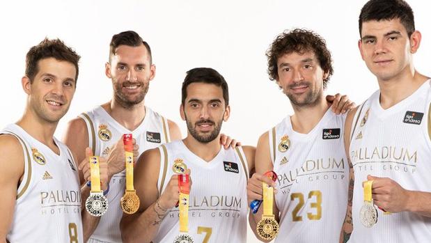 Madrid y Barça presumen de medallistas