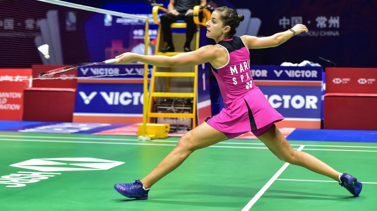Carolina Marín remonta para alcanzar las semifinales en China
