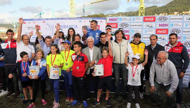 Aldán gana el Trofeo Concello de Vigo de piragüismo