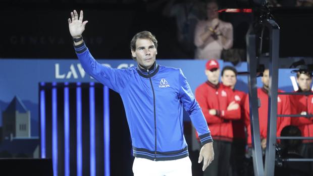 Nadal no jugará la última jornada de la Laver Cup por un problema en la muñeca