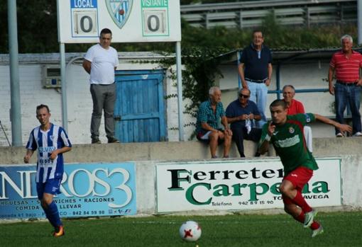 Derbi entre la SD Barreda y la Gimnástica Torrelavega jugado en 2017