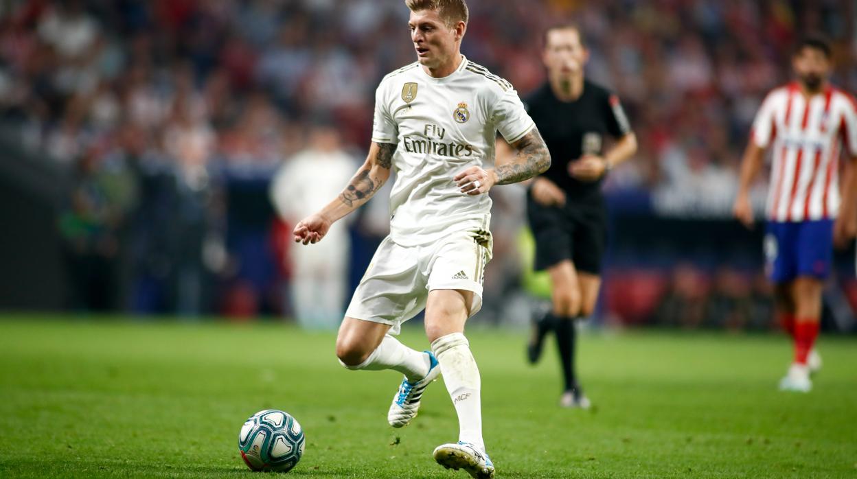 Toni Kroos, en el partido ante el Atlético