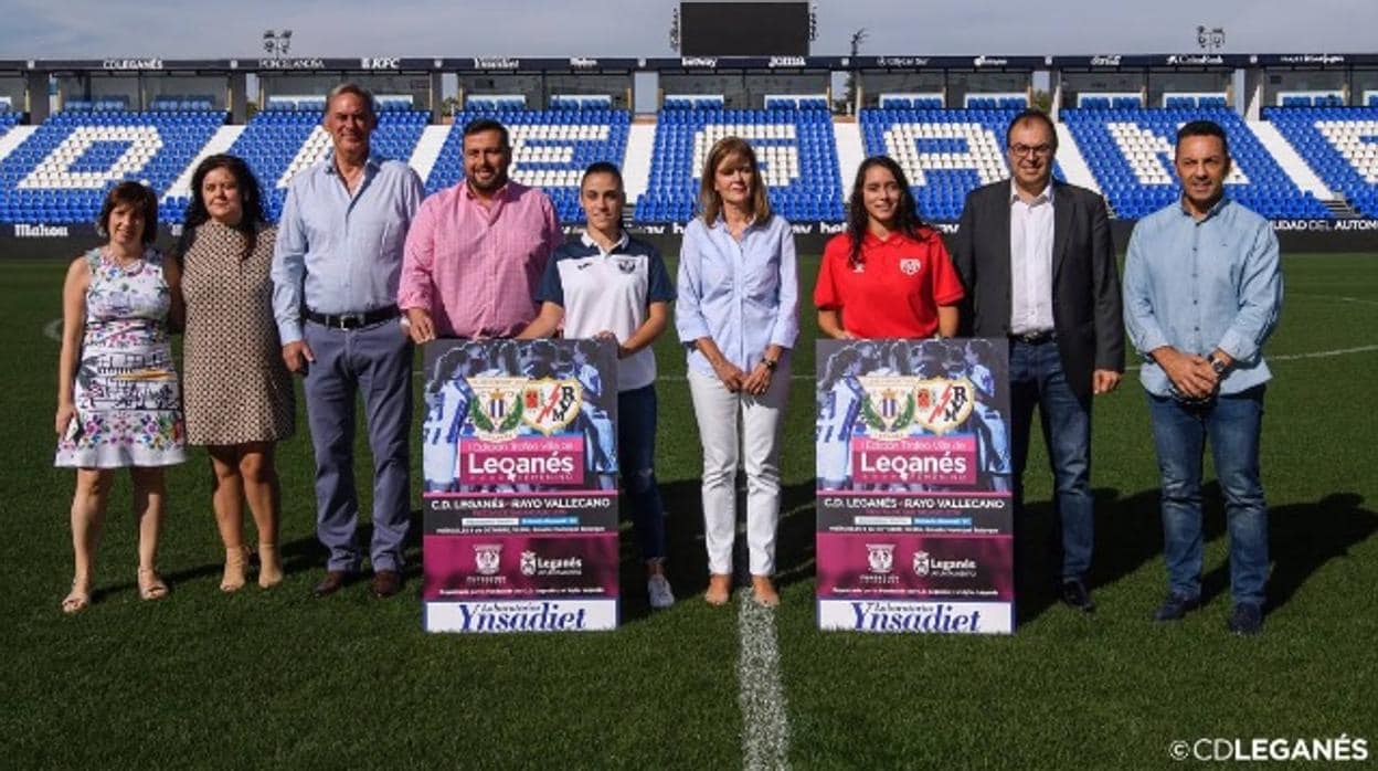 Presentación del I Trofeo Villa de Leganés Femenino