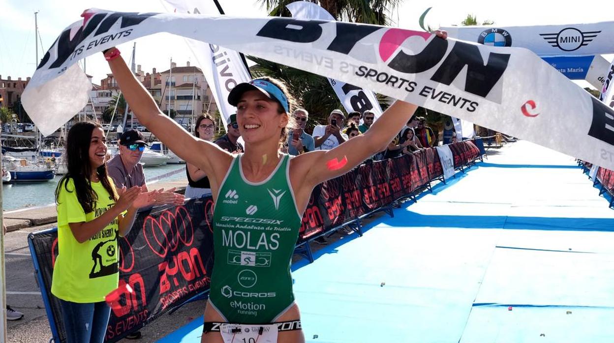 Rocío Molas Flores, ganadora de la modalidad Olímpico femenino.