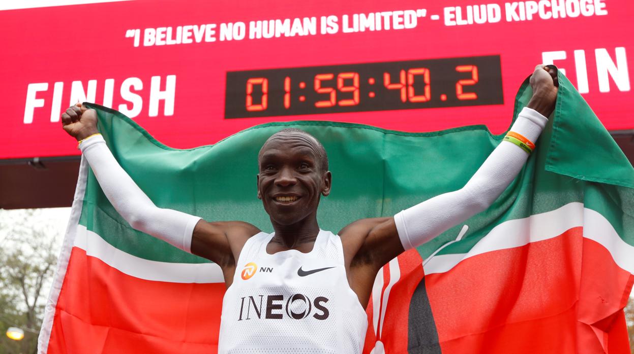 Así conseguiría Kipchoge el récord oficial por debajo de las dos horas