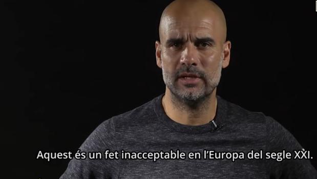 Pep Guardiola, sobre la sentencia del Supremo: «España vive una deriva autoritaria»