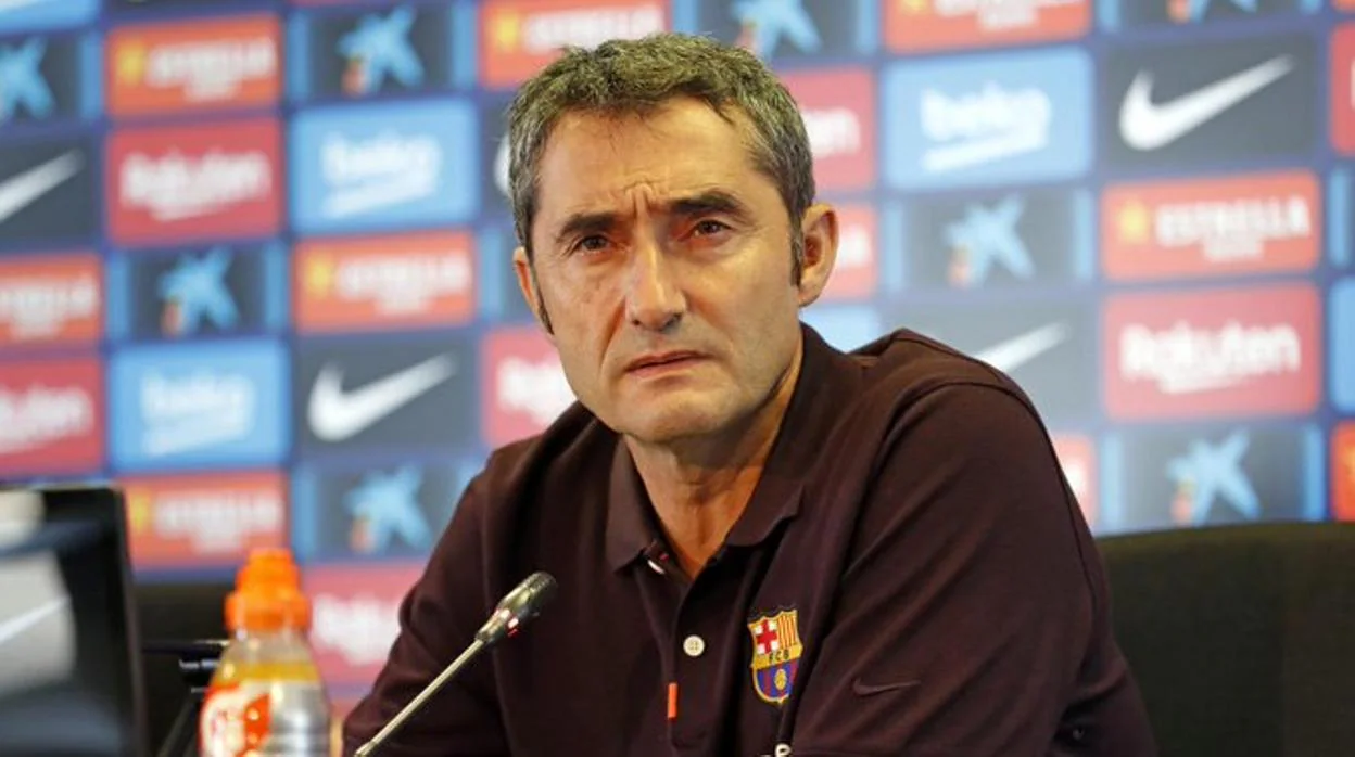 Valverde, durante la rueda de prensa previa al partido contra el Eibar