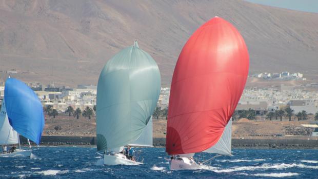 La segunda jornada de la Copa J80 engalanará la bahía de Arrecife