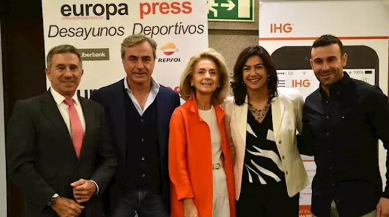 Aspar, Sainz, Elices, Rienda y Bou, en los Desayunos Deportivos de Europa Press