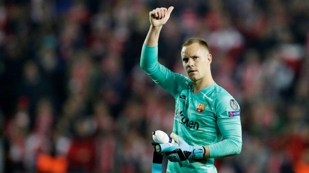 La rajada de Ter Stegen tras ser el héroe del partido