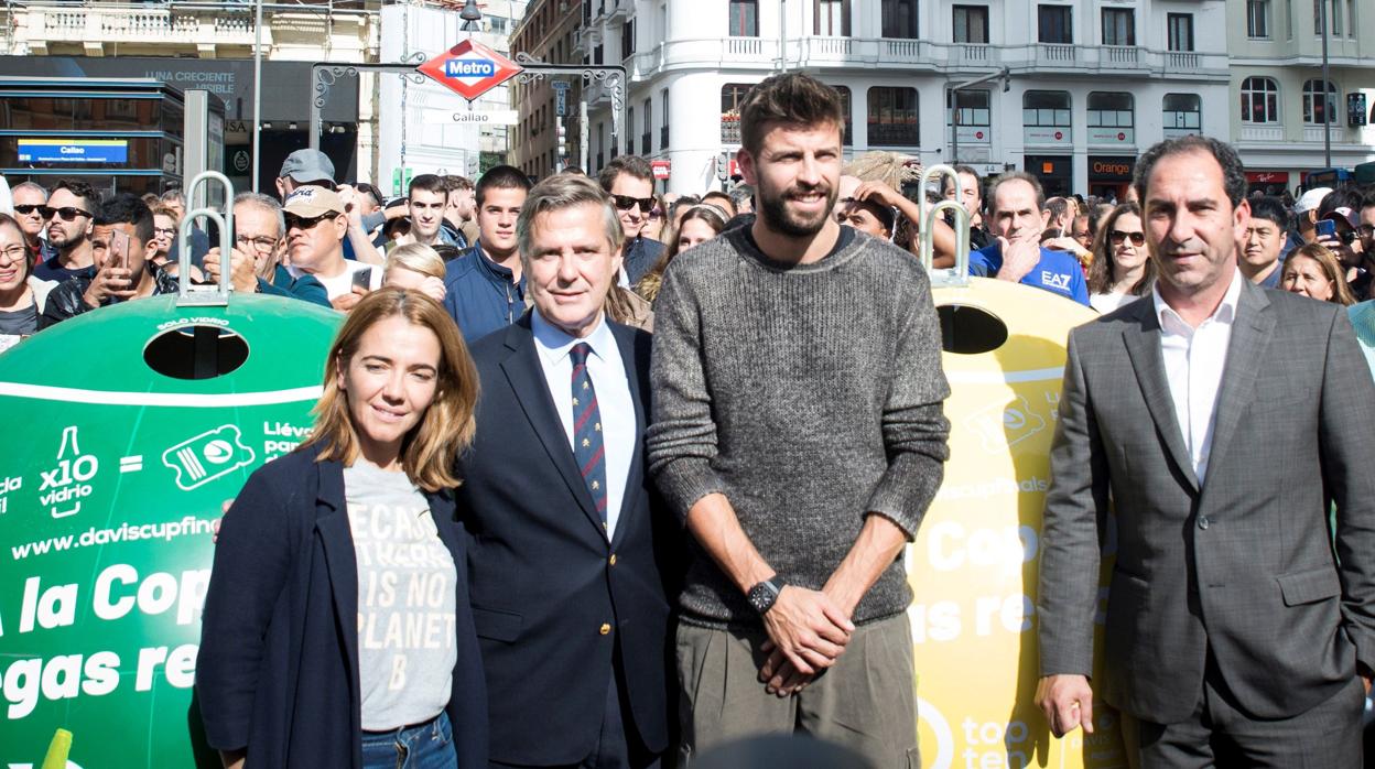 Entradas por botellas, Piqué apuesta por el reciclaje