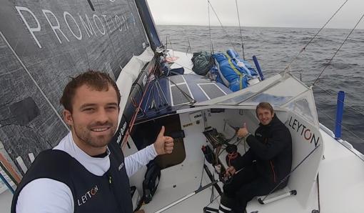 Rutas extremas de los IMOCA 60 ante la borrasca que les llega por las Azores