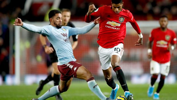 El Aston Villa frustra la remontada del United