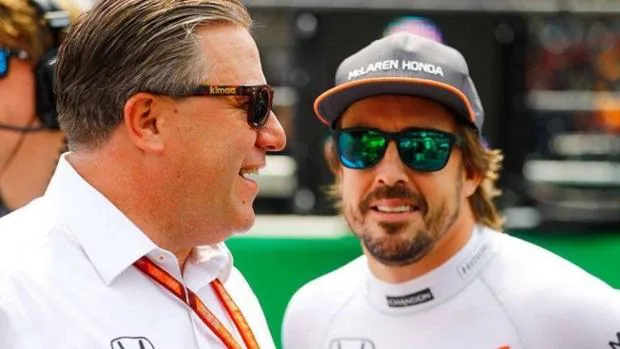 Zak Brown dice que McLaren no tiene sitio para Alonso