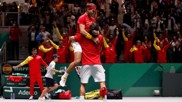 Nadal: «Es un momento de felicidad, pero tenemos que rebajar la euforia»