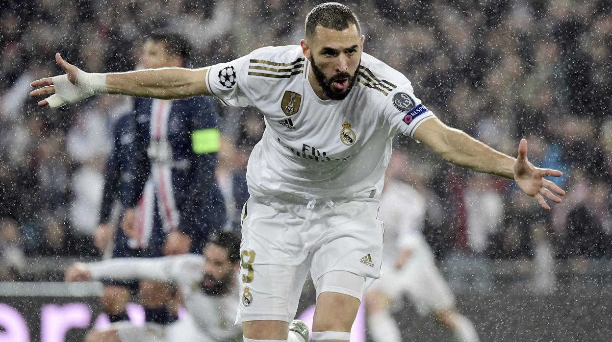 Benzema, siete goles en cuatro partidos