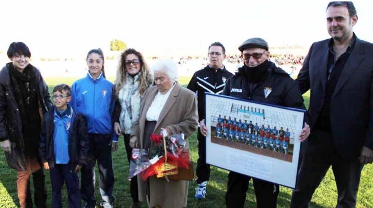 Nene, el día que fue homenajeado por el San Fernando