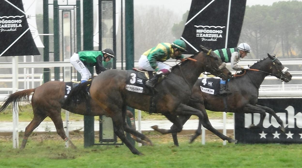 'Eluan' ganando el Gran Premio Villamejor