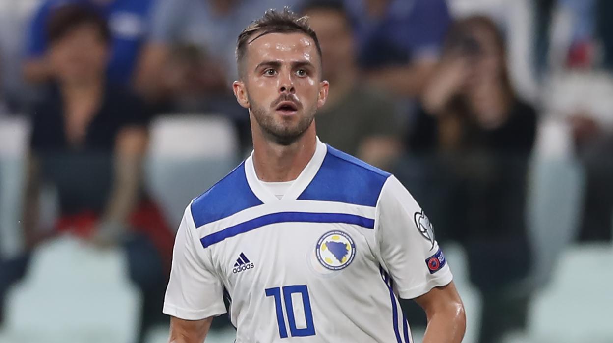 Pjanic, estrella de Bosnia